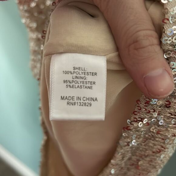 Lovers and Friends Lyon Halter Dress Sequin - Picture 8 of 10